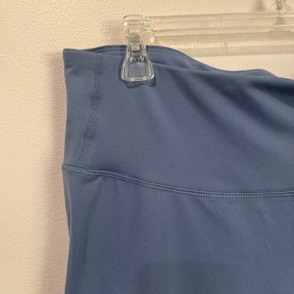 Old Navy Go Dry High Rise Capri Leggings Size XL Blue Activewear Yoga - Picture 6 of 10